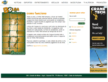 Tablet Screenshot of craque.brasileirao.com.br